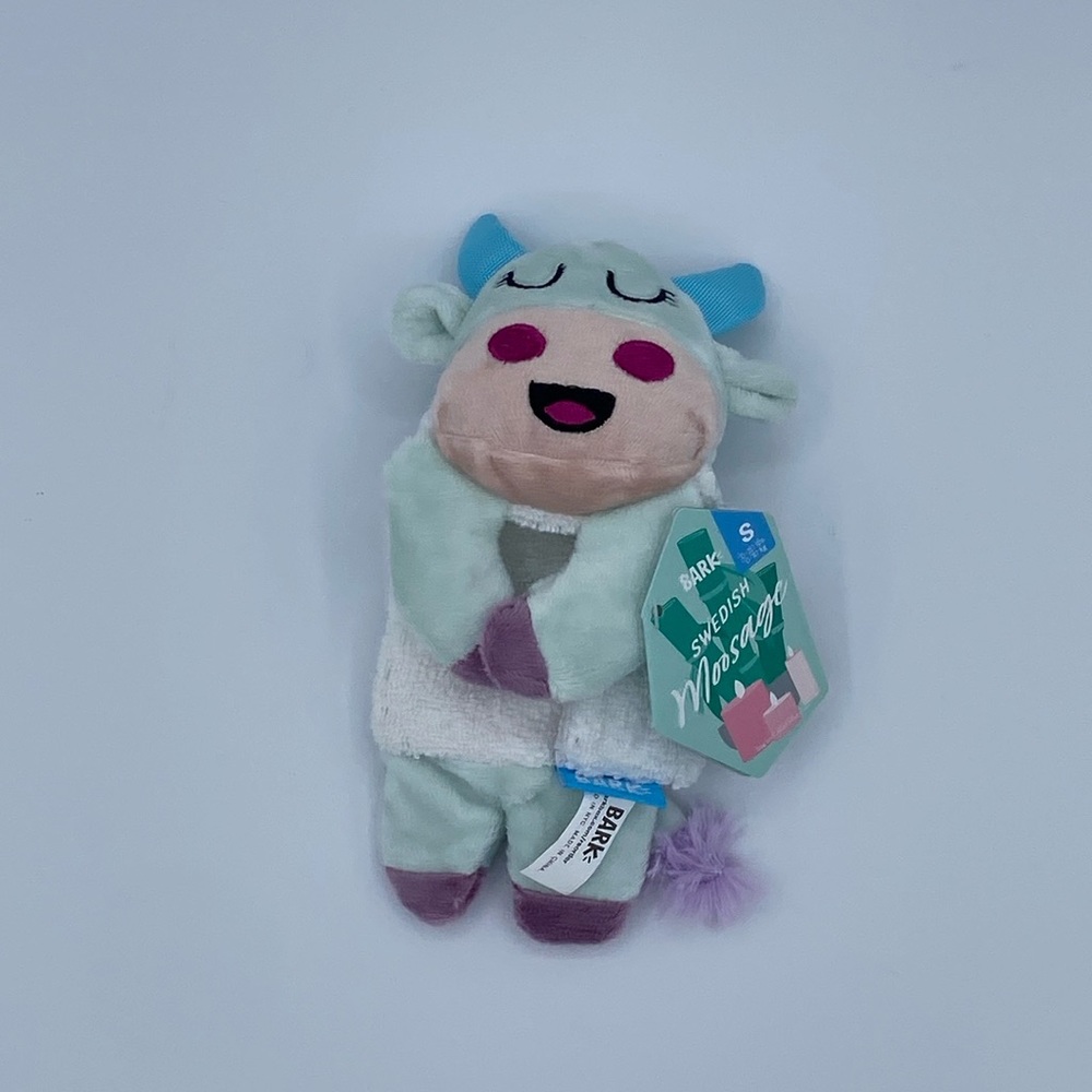 NEW Barkbox BarkShop Swedish Moosage Dog Toy